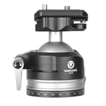 Vanguard Endeavor B 263CGM65 Full-Size Carbon Shooting Tripod w/ Low-Profile Ball Head and Compact Gun Mount Clamp