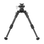 Vanguard Equalizer 1ARCA C Carbon Fiber Shooting Bipod | ARCA-Compatible Hunting Bipod