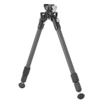 Vanguard Equalizer 3QS C Carbon Shooting Bipod | Quick-Release Picatinny Rail Hunting Bipod