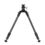 Vanguard Equalizer 3QS C Carbon Shooting Bipod | Quick-Release Picatinny Rail Hunting Bipod