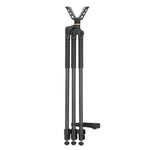 Vanguard Quest T62 C 3-in-1 Carbon Fiber Shooting Tripod with Removable ARCA-Compatible V-Yoke