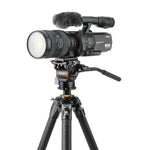 VEO 5 264AV-14 Aluminum Tripod with Counterbalancing Video Head for Cameras, Optics & Smartphones