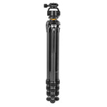 VEO 5 264CO28 Carbon Fiber Outdoor Tripod w/ Pan Head for Scopes, Optics, Cameras