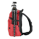Vanguard VEO Lite B20L Camera & Everyday Backpack (Red) – Fits Full-Frame Camera with 70–200mm Attached + 3 Lenses, 14