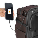 Vanguard VEO Lite B25L Camera & Everyday Backpack (Chocolate) – Fits Full-Frame Camera with 70–200mm Attached + 3–4 Lenses, 16