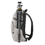 Vanguard VEO Lite B30L Camera & Everyday Backpack (Cream) – Fits Full-Frame Camera with 70–200mm Attached + 4 Lenses, 16