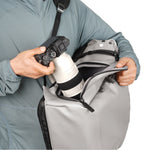 Vanguard VEO Lite B30L Camera & Everyday Backpack (Cream) – Fits Full-Frame Camera with 70–200mm Attached + 4 Lenses, 16