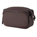 Vanguard VEO Lite S2L Camera & Everyday Shoulder Bag (Chocolate) – 2L Compact Capacity, Fits Compact Kit, Lightweight, Easy-Clean Water-Resistant Design