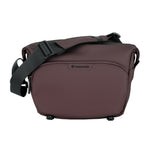 Vanguard VEO Lite S7L Camera & Everyday Shoulder Bag (Chocolate) – Fits Mirrorless Camera + Multiple Lenses, Tablet Storage, Removable Dividers, Easy-Clean Water-Resistant Design