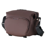 Vanguard VEO Lite S7L Camera & Everyday Shoulder Bag (Chocolate) – Fits Mirrorless Camera + Multiple Lenses, Tablet Storage, Removable Dividers, Easy-Clean Water-Resistant Design