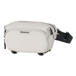 Vanguard VEO Lite W3L Camera & Everyday Waist Pack (Cream) – 3L Capacity, Fits Mirrorless Camera + Accessories, Tripod Strap, Adjustable Wear, Easy-Clean Water-Resistant Design