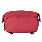 Vanguard VEO Lite W3L Camera & Everyday Waist Pack (Red) – 3L Capacity, Fits Mirrorless Camera + Accessories, Tripod Strap, Adjustable Wear, Easy-Clean Water-Resistant Design