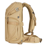 Vanguard VEO Metro Beige 30L Camera & Everyday Backpack – Fits 70–200mm Attached, 17