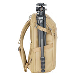 Vanguard VEO Metro Beige 30L Camera & Everyday Backpack – Fits 70–200mm Attached, 17