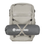 Vanguard VEO Metro 30L Camera & Everyday Backpack (Cream) – Fits 70–200mm Attached, 17
