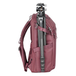 Vanguard VEO Metro 30L Camera & Everyday Backpack (Magenta) – Fits 70–200mm Attached, 17