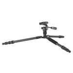 Vesta GO 204CP Carbon Fiber Travel Tripod w/ Pan Head