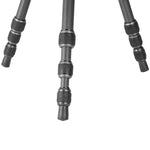 Vesta GO 204CP Carbon Fiber Travel Tripod w/ Pan Head