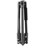 Vesta GO 234 AV10 Aluminum Travel Tripod w/ Counterbalancing Video Head