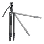 Vesta GO 264 CV12 Carbon Travel Tripod w/ Counterbalancing Video Head