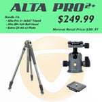 Alta Pro 2+ Bundle #3: - Alta Pro 2+ 263AT Tripod, Alta BH-250 Ball Head, Extra QS-60 v2